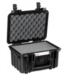 Kohver 316x270x192mm, veekindel, must, vahuga, IP67, 1.75kg