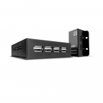 USB 2.0 pikendaja 4porti l&auml;bi Cat5e/6 kuni 50.0m, rackitav