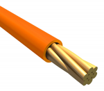 EcoWirePlus montaažijuhe 2,08 mm&sup2;, oranž, AWG14 19/27 300 V, -40 &deg;C...110 &deg;C mPPE 305 m