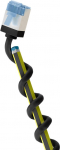 V&otilde;rgukaabel Cat6a U/FTP 7.5m, must, LSZH, CU, Slim, Ultra-Flex