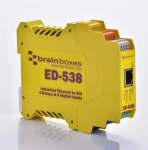 Ethernet I/O seade - 4 x Relay + 8 Digital Inputs, -40&deg;C kuni +80&deg;C, 5 VDC - 30 VDC