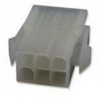 Mini-Fit Jr 6ne pistik 4,2mm paneelile 2rida / 39-01-2061