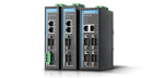 4 port RS-232/422/485 server, 2 x 10/100BaseT(X) (&uuml;ks IP), 2 x DC toide, -40 kuni 75&deg;C, serial/LAN/toite &uuml;lepingekaitse, opt. Is