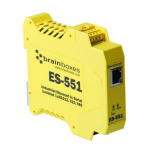 RS-232/422/485 server, 1 port, -40&deg;C kuni +80&deg;C, 5 VDC - 30 VDC