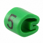 Kaablim&auml;rgis &acute;&acute;5&acute;&acute; roheline, 3,4-5,7mm, kaablile / 1000tk pakis