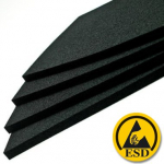 FOAM - Hard Black Conductive for i.c. - 10mmX1mtX1m Sheet