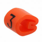 Kaablim&auml;rgis &acute;&acute;3&acute;&acute; oranž, 3,4-5,7mm, kaablile / 1000tk pakis