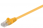 V&otilde;rgukaabel Cat5e UTP 0.25m, kollane, CCA