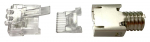 Modularpistik RJ45 Cat6a &uuml;hekiulisele/mitmekiulisele kaablile varjestatud 26-23 AWG D: 5.7-7.0mm