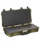 Kohver 846x427x167mm, veekindel, roheline, vahuga, IP67, 6.4kg