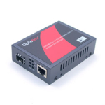 T&ouml;&ouml;stuslik konverter: 10/100/1000T to 1000SX/LX SFP