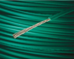 Montaažijuhe 0,14mm&sup2;, roheline 26AWG PVC 300V &oslash;1,3mm, UL1007/1581/1569 305m