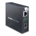 FO konverter: 10/100/1000Base-T <> 100/1000 SFP Media Converter