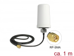 Ringantenn: 0.7-1.6 dBi LTE, GSM, UMTS, v&auml;litingimustele, sma