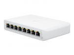 PoE Switch: 1 x GbE PoE+, 3 x PoE, 4 x GbE, kuni 30W pordi kohta, 52W