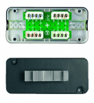 &Uuml;hendusmoodul Cat5e/Cat6/Cat7/Cat7a 1000Mhz DIN-rail kinnitusega VM8-8