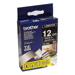 Markeerimislint 12mm valge kiri mustal (8m)