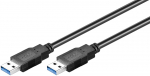 USB 3.0 kaabel A - A 0.5m, must