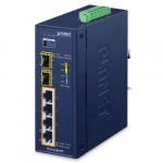 Switch: 4 x 10/100/1000BaseT(X) PoE+, 2 x 100/1000/2500BaseT(X), 1 x 100/1000X SFP -40 kuni 75&deg;C, mittemanageeritav, 120W budget