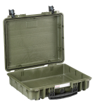 Kohver 485x414x149mm, veekindel, roheline, IP67, 2.5kg