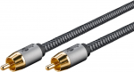 RCA kaabel 10.0m, mono, tekstiilist kattega