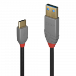 USB 2.0 kaabel A - C 2.0m, ANTHRA
