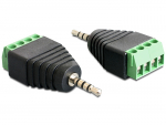 Stereo 2.5mm (M) - Terminal Block 4pin