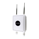 T&ouml;&ouml;stuslik v&auml;line IP67 IEEE 802.11a/b/g/n/ac Dual Radio Wireless AP/Client/Bridge/Repeater koos PoE PD, plastik korpus, -40 kuni 75&deg;C