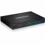 PoE Switch: 8 x 10/100/1000Mbps PoE+, 2 x 10/100/1000Mbps, 2 x SFP, Smart Surveillance, 110W