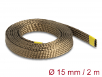 Kaablir&uuml;&uuml;s 15mm (10-20mm) pruun, 2.0m basalt fiiber, sukk