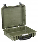 Kohver 485x414x149mm, veekindel, roheline, IP67, 2.5kg
