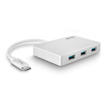 USB-C hub: 3x USB 3.1 - A, alumiinium