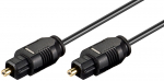 TosLink/SPDIF kaabel 1.0m, l&auml;bim&otilde;&otilde;t 2.2mm, must