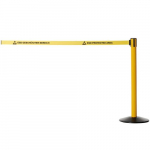 RETRACTABLE BELT BARRIER - Column, 1belt 4m length