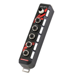 Switch: 5 x 10/100 M12, -40 kuni 80&deg;C, mittemanageeritav, DIN