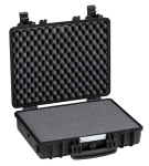 Kohver 474x415x149mm, veekindel, must, vahuga, IP67, 3.9kg
