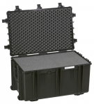 T&ouml;&ouml;riistakast 860x560x4460mm veekindel, must, vahuga, 18.87kg, ratastega