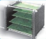 LABETRAY - Single Desk Rack in conductive plastic