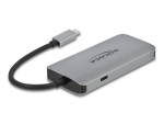 USB-C hub: 3x USB 3.2 - A, 1x Gigabit LAN, PD 100W, hall