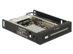 Mobile Rack HDD/SSD paigaldamiseks: 1 x 2.5&Prime; HHD/SSD, hot swap, 3.5&Prime;