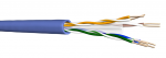 Keerdpaarkaabel Cat6 UTP 4x2x0,5 &uuml;hekiuline 23AWG LSZH Eca sinine 305m/kast