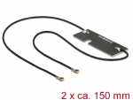 Ringantenn: 5 dBi ac/a/h/b/g/n 2.4/5GHz, sisetingimustele, isekleepuv, 2x 150mm PCB internal, MHF IV /HSC MXHP3