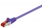 V&otilde;rgukaabel Cat6 S/FTP 0.5m, lilla, PiMF, LSZH, CU