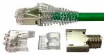 Modularpistik RJ45 Cat6 &uuml;hekiulisele/mitmekiulisele kaablile varjestatud/varjestamata 26-23 AWG D: 5.7-7.0mm