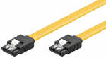 SATA kaabel (SATA 1.5GBs / 3GBs / 6GBs) 0.5m, lukustiga