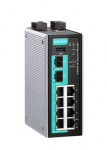 T&ouml;&ouml;stuslik ruuter: 8 x 10/100BaseT(X), 2 x 1000BaseSFP, all-in-one Firewall / NAT / router / switch, -10 kuni 60&deg;C