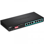 PoE Switch: 8 x 10/100/1000Mbps PoE+, Long Range PoE+ kuni 200m