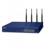 WiFi VPN Ruuter: Wi-Fi 6 AX2400, 5 x 10/100/1000BASE-T, 3 x LAN, 1 x LAN/WAN, 1 x WAN, Dual Wan, High Availability, AP Control, Captive Portal, Radius