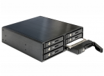 Mobile Rack SATA HDD/SSD paigaldamiseks: 6 x 2.5&Prime;, hot swap, 5.25&Prime;