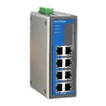 Switch: 8 x 10/100BaseT(X) ports, -40 kuni 75&deg;C, mittemanageeritav DIN